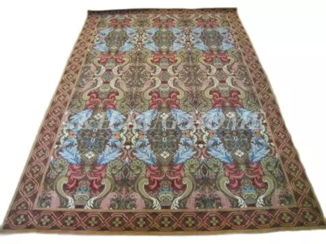 Бесплатная доставка, Восточная персидская ковровая дорожка из шерсти и шелка с ручным узлом 6x9 дюймов 140, искусственная пряжа для свитеров