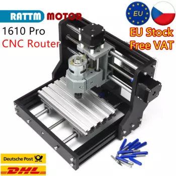Бесплатная доставка в США/UE1610 Pro лазерный гравер с ЧПУ DIY мини-фрезерный станок 3-осевой фрезерный станок для печатных плат ПВХ фрезерный станок по дереву с контроллером GRBL