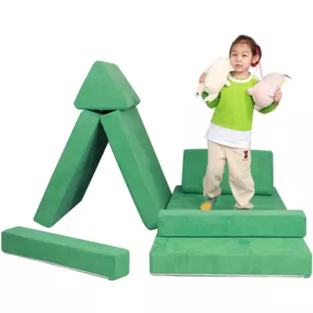 Бесплатная комбинация, воображающий многофункциональный детский игровой диван из пенопласта, плохой складной диван, 8, комплект мебели для гостиной