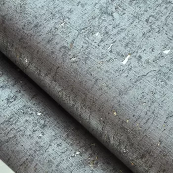 Бесплатный образец, новый дизайн, серые с серебряным дном, богемные роскошные обои, оптовая продажа, пробковые обои для дома