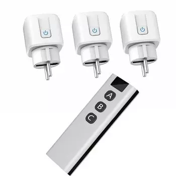 Беспроводная электрическая розетка RF433 для бытовой техники