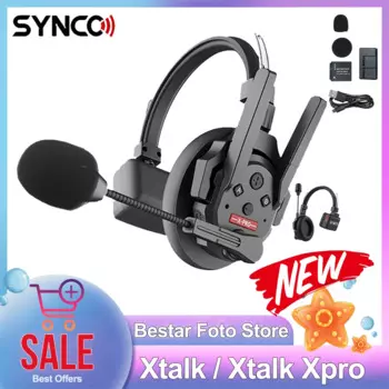 Беспроводная эргономичная система Synco Xtalk / Xtalk Xpro Series 2,4G, микрофон с шумоподавлением для киностудии