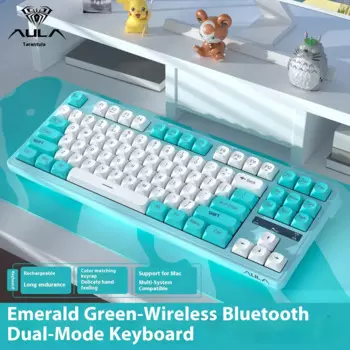 Беспроводная Bluetooth клавиатура для компьютера, 87 клавиш