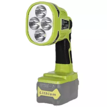 Беспроводная док-станция для Ryobi 18 в ONE + литий-ионные никель-металлогидридные батареи P189 12 Вт 1120LM ручные фонарики для кемпинга на открытом воздухе
