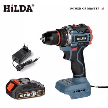 Беспроводная дрель HILDA 21V