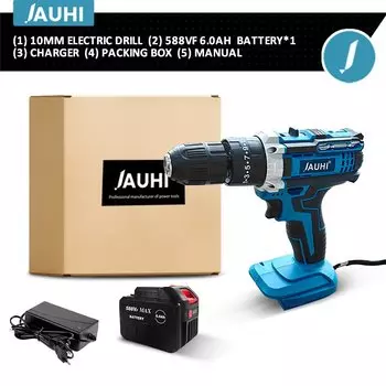 Беспроводная дрель JAUHI 21V