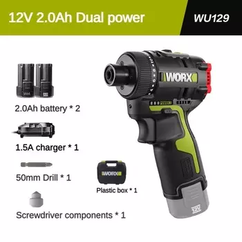 Беспроводная дрель Worx WU129