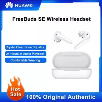 Беспроводная гарнитура Huawei FreeBuds SE с сенсорным управлением, чистое качество звука, спортивные Bluetooth-наушники-вкладыши для всех смартфонов