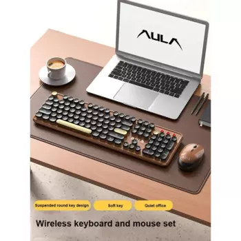 Беспроводная игровая клавиатура и мышь, 2,4 ГГц, 104 клавиш, USB Type-C, 1600 DPI