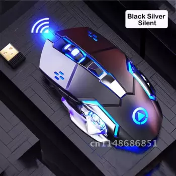 Беспроводная игровая мышь, 2,4 ГГц, 1600 DPI