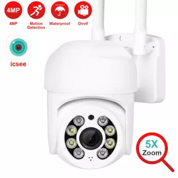 Беспроводная IP-камера видеонаблюдения, 4 МП, HD, Wi-Fi, 2 МП