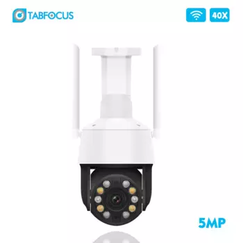 Беспроводная IP-камера видеонаблюдения, 5 МП, PTZ, Wi-Fi