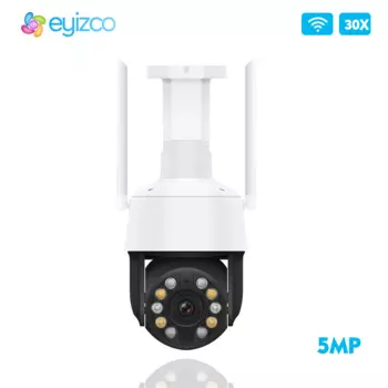 Беспроводная IP-камера видеонаблюдения, 5 МП, PTZ, Wi-Fi