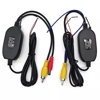 Беспроводная камера 2,4 ГГц, видео передатчик и приемник для камеры заднего вида, заднего хода и dvd-плеера, парковочный монитор