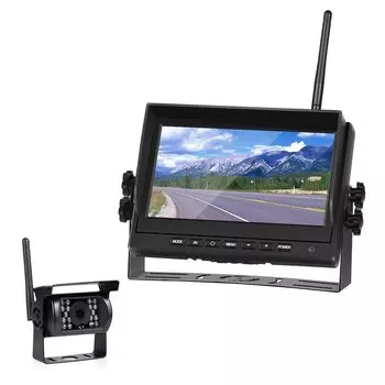 Беспроводная камера заднего вида, 12-24 В, TFT ЖК-экран