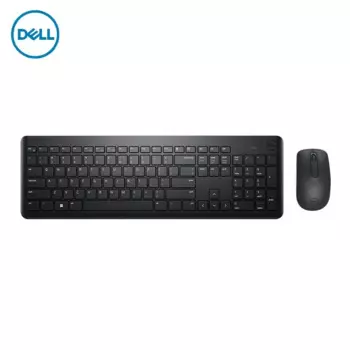 Беспроводная клавиатура и мышь Dell KM3322W, 2,4 ГГц, Черная