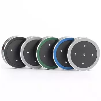 Беспроводная кнопка дистанционного управления на руль автомобиля с Bluetooth, 5 клавиш, универсальная для Android, IOS, автомобильный комплект, Стайлинг, медиа-Кнопка громкости