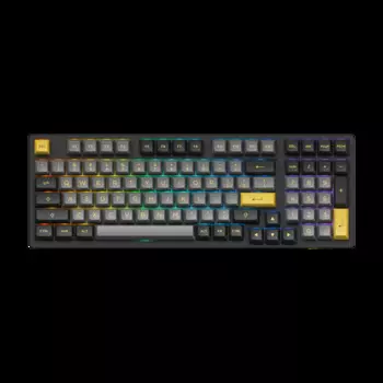 Беспроводная компактная механическая клавиатура Akko 3098B Plus OEM RGB с подсветкой, 98 клавиш