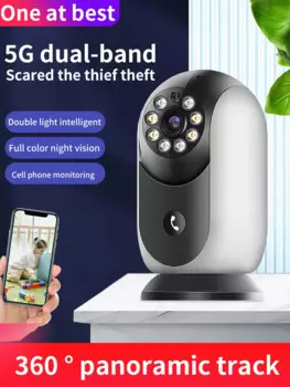 Беспроводная купольная IP-камера PTZ, 2 МП, 1080P, 2,4G и телефон, Wi-Fi, 390Eyes, полноцветная, с одной кнопкой, домофон, Домашняя безопасность, Радионяня