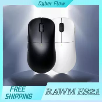 Беспроводная легкая мышь Rawm Es21, 8k, 30000dpi, 600 мАч