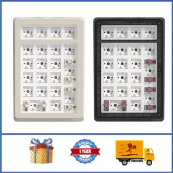 Беспроводная механическая клавиатура CIY CAKE21, 2,4 ГГц, Bluetooth, RGB, Type-c