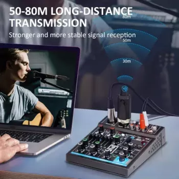 Беспроводная микрофонная система XLR микрофонный преобразователь адаптер Depusheng MA5 UHF автоматический передатчик настройка для конденсаторного динамического микрофона