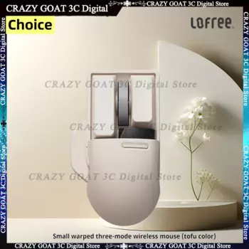 Беспроводная мышь LOFREE OE909, 2,4 ГГц, три режима, светодиодный дисплей, легкая перезаряжаемая игровая мышь для ПК, геймерская мышь, Mac, офисный ноутбук