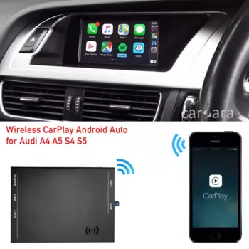 Беспроводная приставка Apple CarPlay для Audi A4, A5, B8, S5, Интерфейсный декодер радио, головное устройство MMI, мультимедийное устройство Android, Автомобильное устройство CarPlay