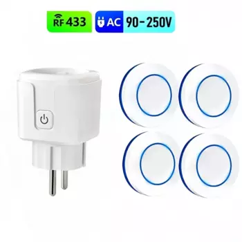Беспроводная смарт-розетка EV1527 для освещения