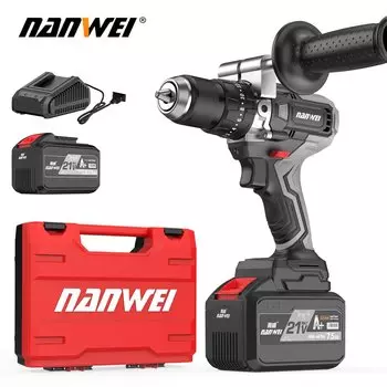 Аккумуляторная дрель NANWEI 20В 120 Н·м