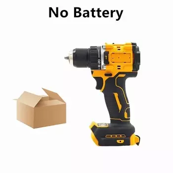 Беспроводная электрическая дрель DeWALT с 20 крутящими моментами, 10 мм патроном, бесщеточная Ударная дрель, отвертка, подходит для электроинструментов с батареей 20 в