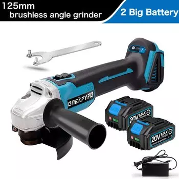 Беспроводная угловая шлифовальная машина Makita 18В