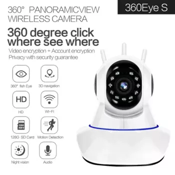 Беспроводная Wi-Fi IP-камера для домашней системы видеонаблюдения
