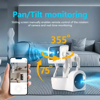 Беспроводная Wi-Fi IP-камера HD 1080P видеонаблюдение ИК ночного видения купольная камера с обнаружением движения домашняя безопасность внутренняя видеокамера
