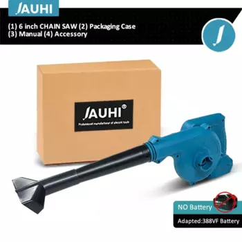 Беспроводная воздуходувка JAUHI 2 в 1 для Makita 18В