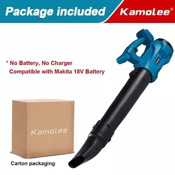 Беспроводная воздуходувка Kamolee 4500 Вт синяя