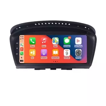Беспроводное автомобильное мультимедийное радио Apple Carplay Auto Android 14 для BMW 5 серии E60 E61 E63 E64 E90 E91 E92 CCC CIC Wi-Fi