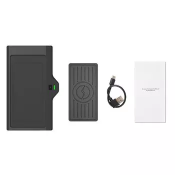 Беспроводное Автомобильное зарядное устройство для BMW X3 G01 2018-2022 BMW X4 2019 2020 2021 2022, аксессуары 10 Вт, беспроводная зарядная площадка для телефона, коврик