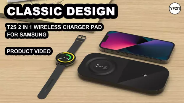 Беспроводное зарядное устройство 2 в 1 для Samsung S5 Watch