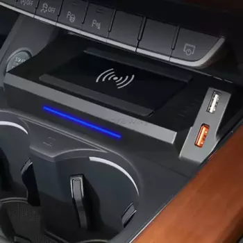 Беспроводное зарядное устройство для Audi A4 B9 S4 RS4 A5 2017-2021