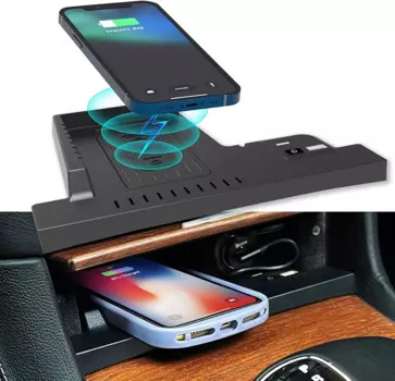 Беспроводное зарядное устройство для Chrysler 300 300C, 15 Вт