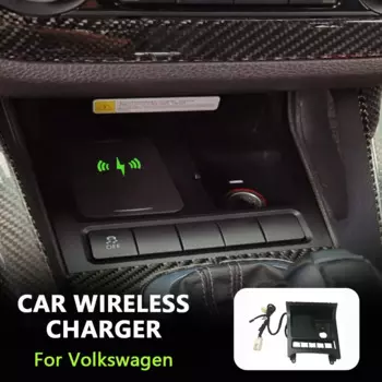 Беспроводное зарядное устройство для Volkswagen Golf 6 MK6 Scirocco Sagitar 2008-2013