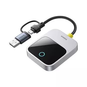 Беспроводной адаптер Baseus Carplay Smart CarPlay Box Dongles, проводные к беспроводному Carplay Bluetooth 5,0, Wi-Fi адаптер Carplay, авто