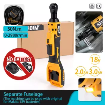 Беспроводной электрический гайковерт HKAFEI 18В 50 Н·м