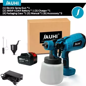 Беспроводной электрический распылитель JAUHI 1000 мл