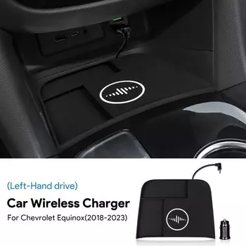 Беспроводной автомобильный держатель для Chevrolet Equinox 2018 2019 2020 2021 2022 15 Вт