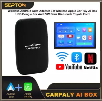 Беспроводной автомобильный донгл SEPTON, мультимедийная магнитола на Android, для VW Benz, Kia, Honda, Toyota, Ford