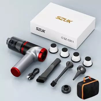 Беспроводной автомобильный мини-пылесос