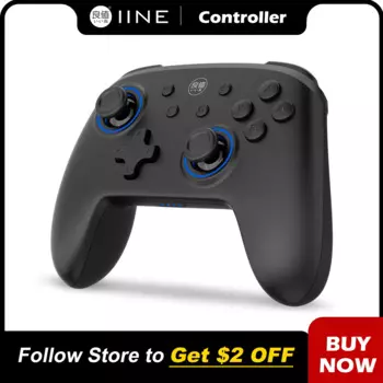 Беспроводной Bluetooth-контроллер IINE Samurai для Nintendo Switch