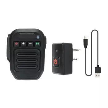 Беспроводной Bluetooth-микрофон, ручной микрофон, микрофон Type-C для Baofeng UV-5R 5RH Quansheng UV-K5 K6, аксессуары для радиолюбительской связи
